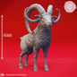 Giant Goat miniature by Yasashii Kyojin Studio