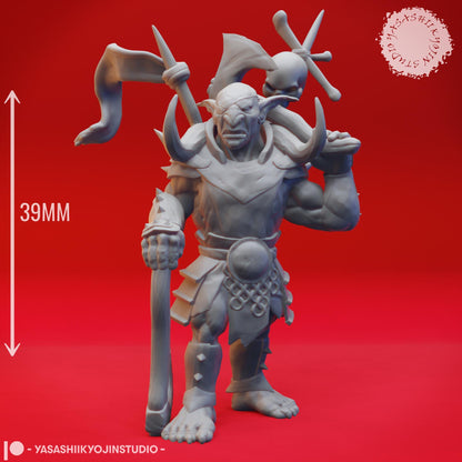 Goblin miniature by Yasashii Kyojin Studio