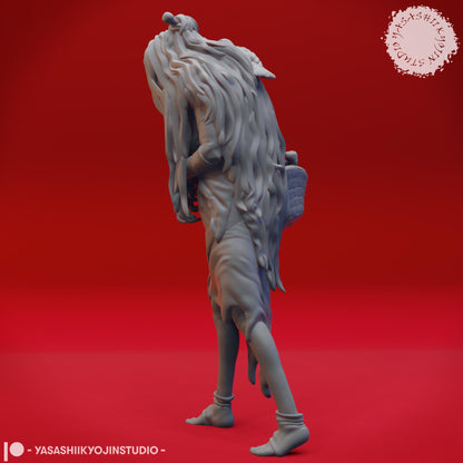 Green Hag miniature by Yasashii Kyojin Studio