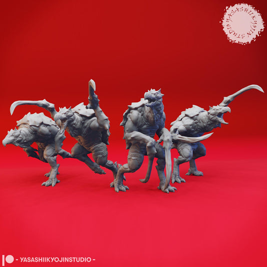 Hook Horror miniature by Yasashii Kyojin Studio