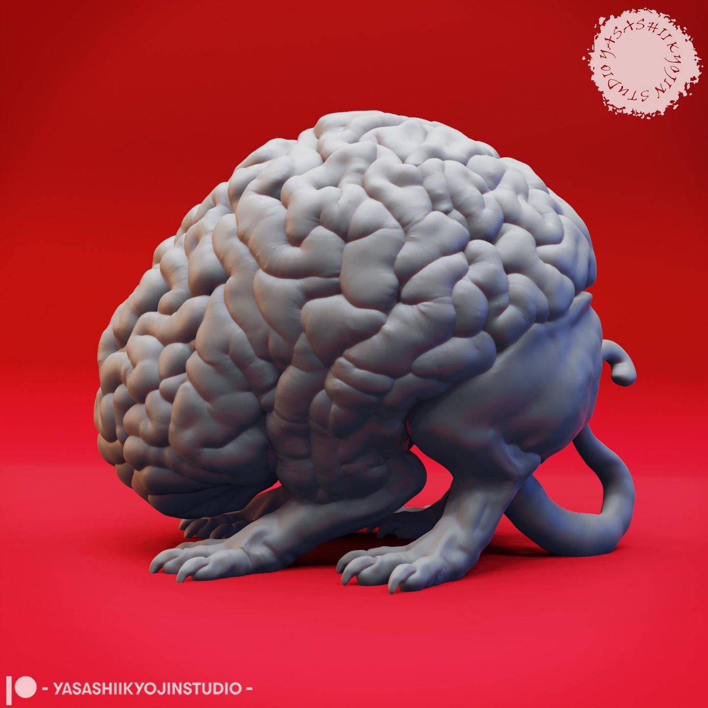 Intellect Devourer miniature by Yasashii Kyojin Studio