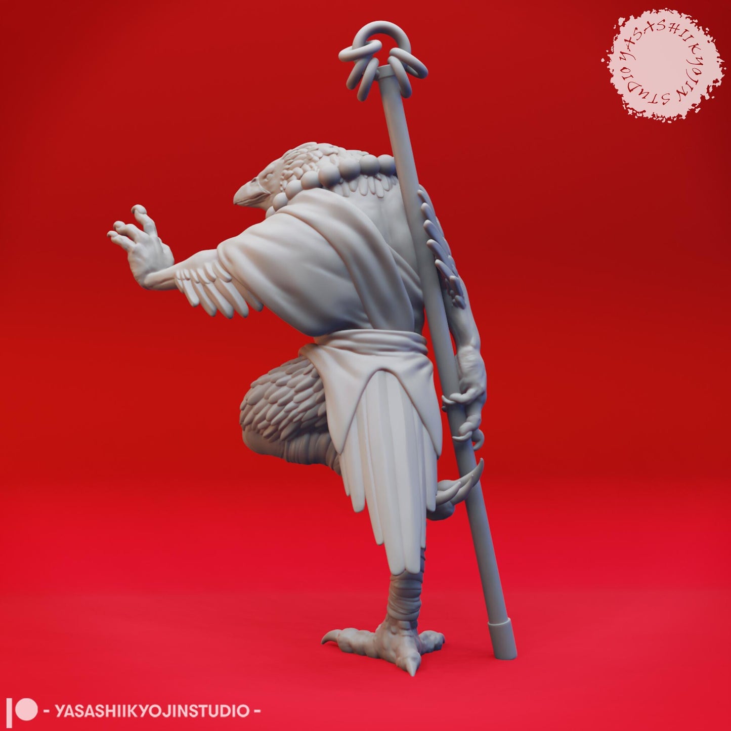 Kenku miniature by Yasashii Kyojin Studio