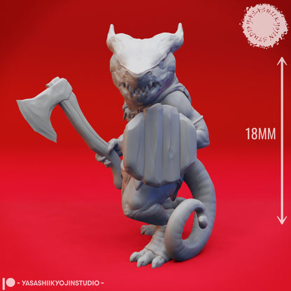 Kobold miniature by Yasashii Kyojin Studio