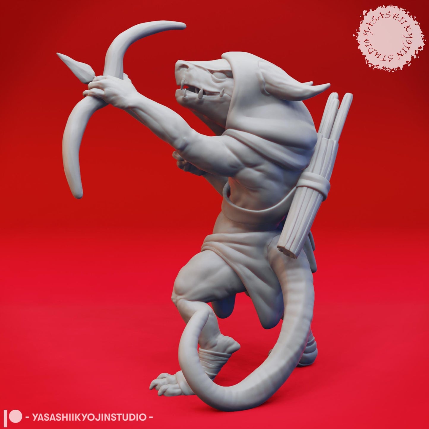 Kobold miniature by Yasashii Kyojin Studio