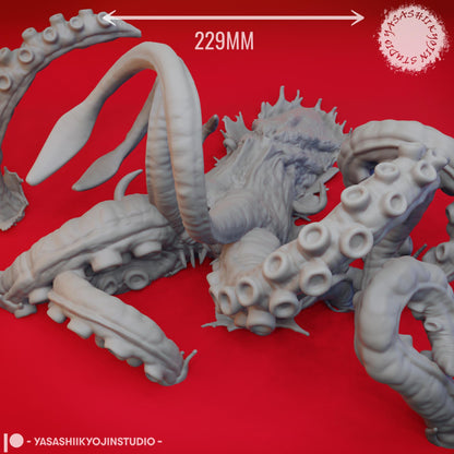 Kraken miniature by Yasashii Kyojin Studio