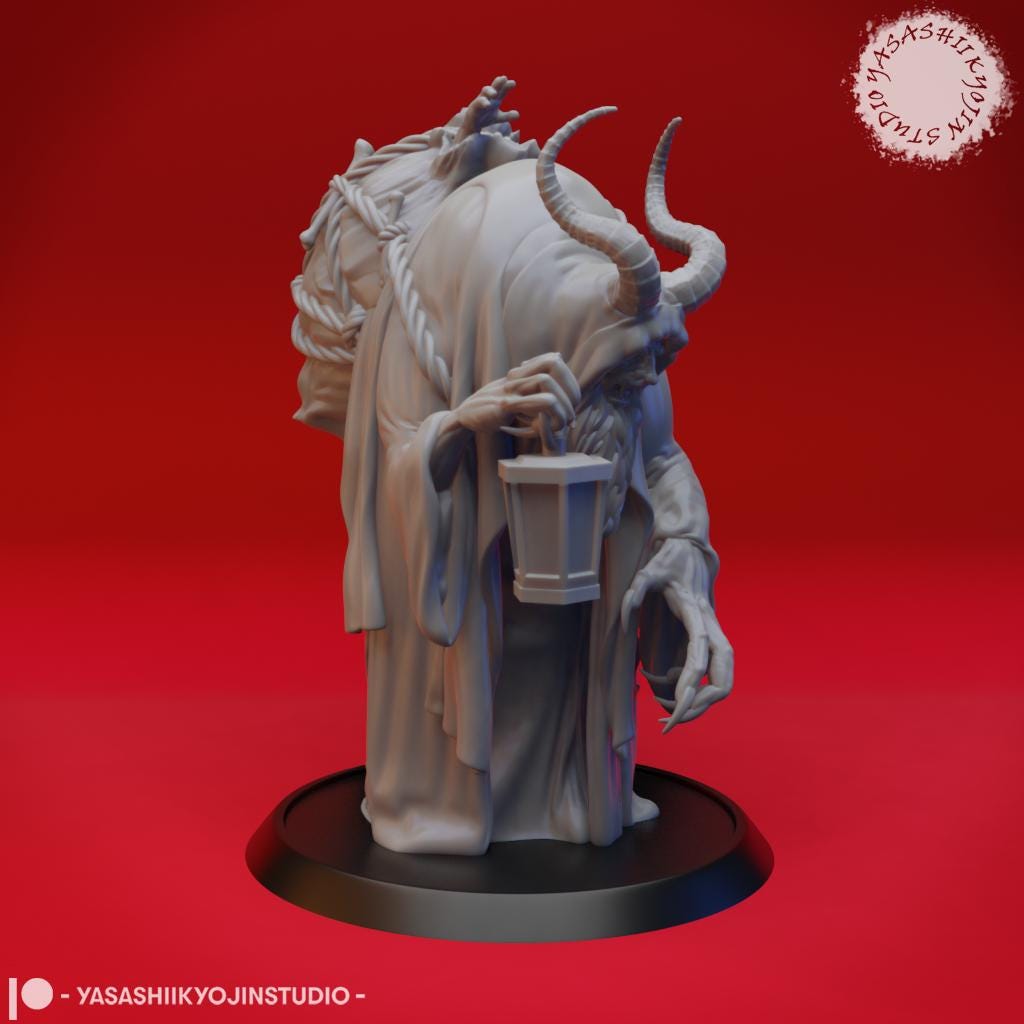 Krampus miniature by Yasashii Kyojin Studio