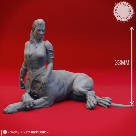 Lamia miniature by Yasashii Kyojin Studio