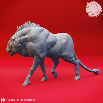 Leucrotta miniature by Yasashii Kyojin Studio