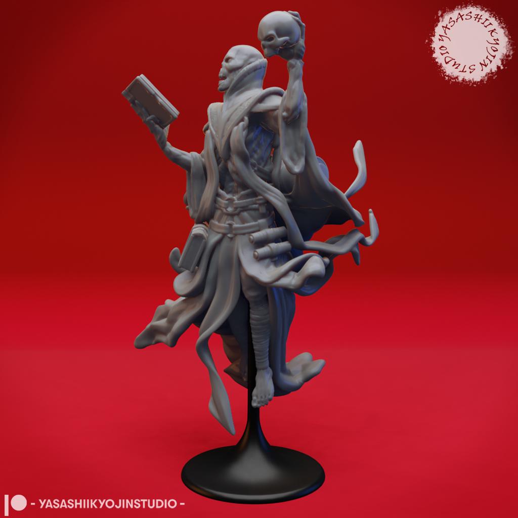 Lich miniature by Yasashii Kyojin Studio
