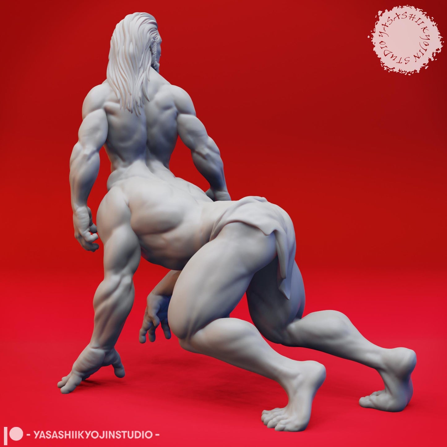 Mantaur miniature by Yasashii Kyojin Studio