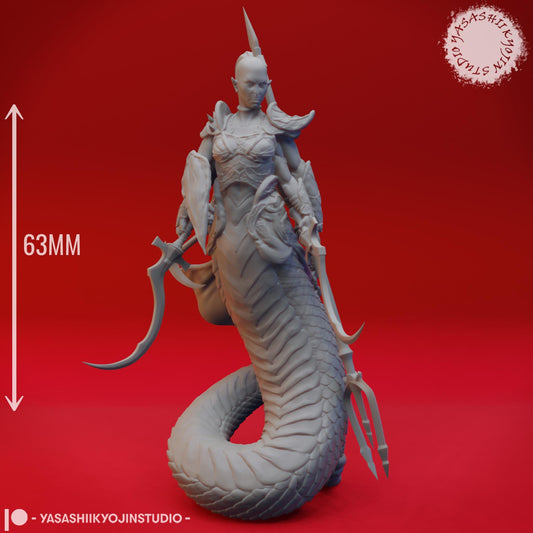 Marilith miniature by Yasashii Kyojin Studio