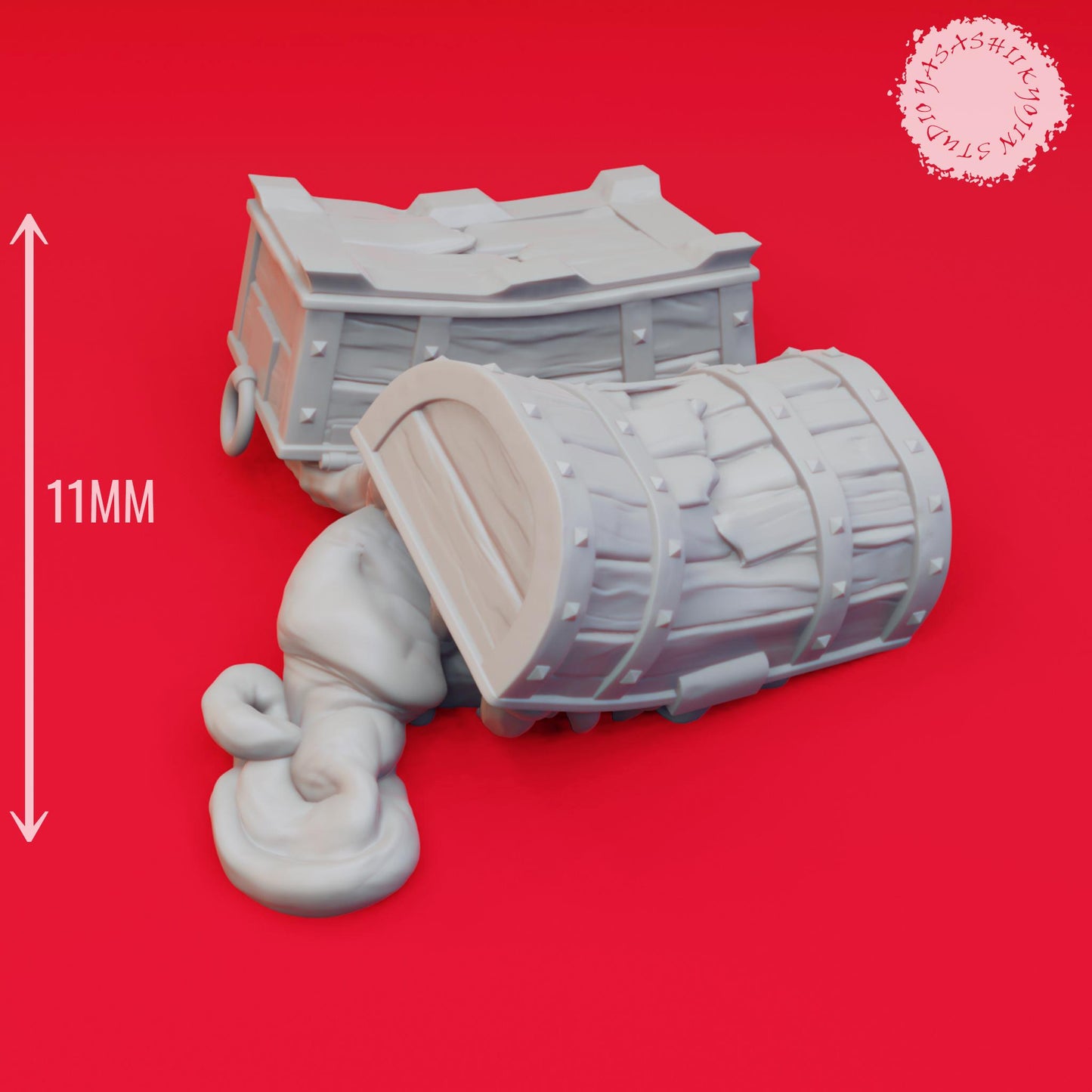 Chest Mimic miniature by Yasashii Kyojin Studio