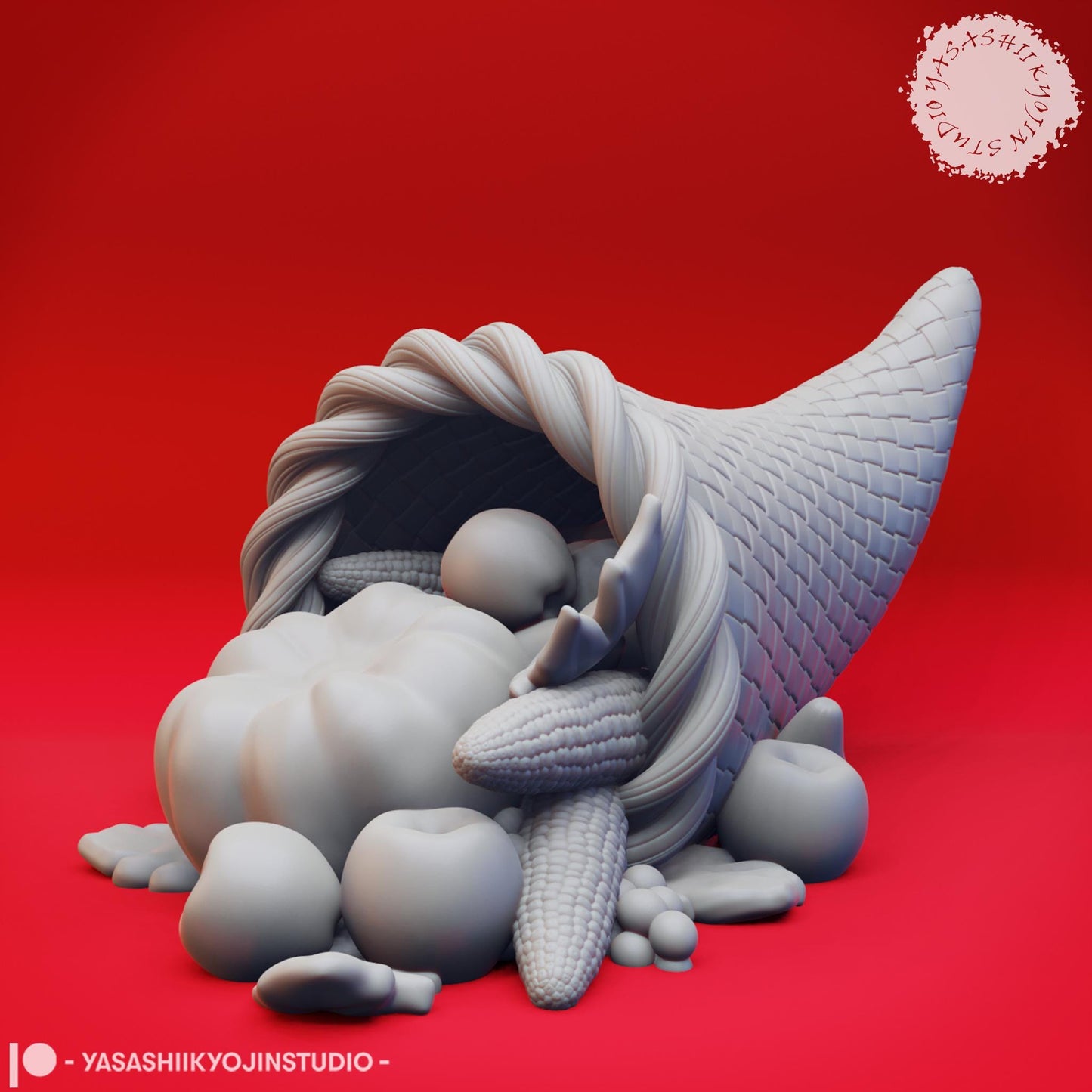 Cornucopia Mimic miniature by Yasashii Kyojin Studio