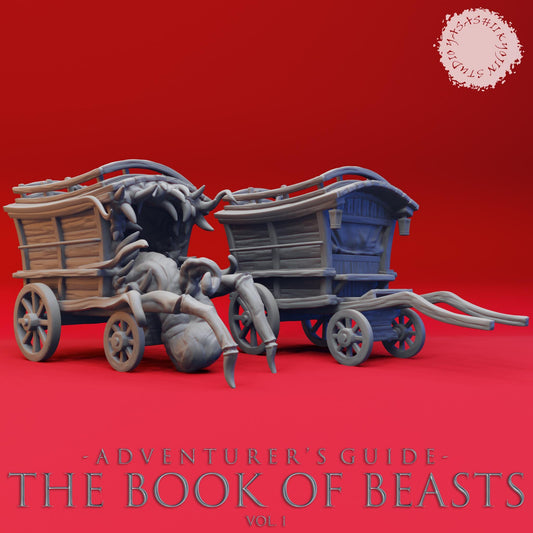 Mimic Wagon miniature by Yasashii Kyojin Studio