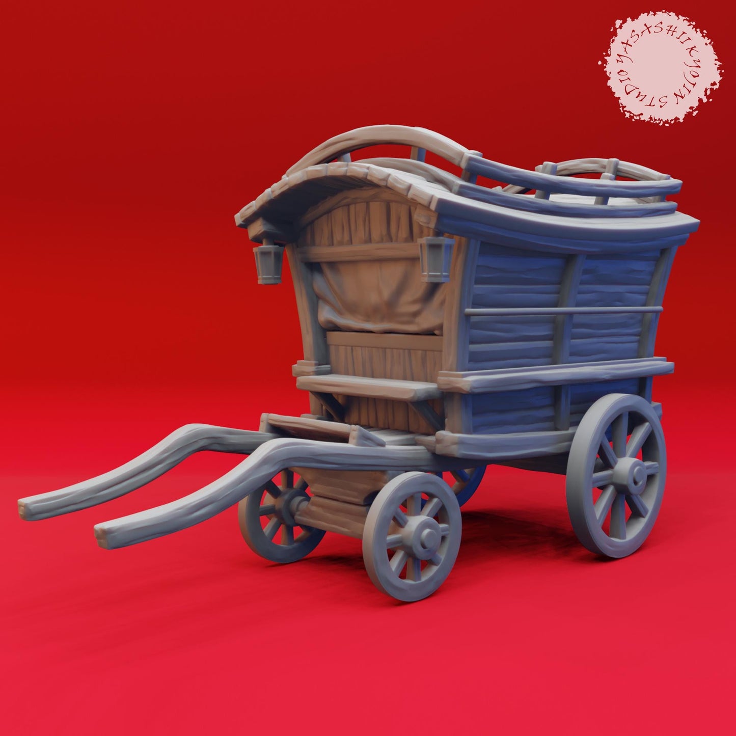 Mimic Wagon miniature by Yasashii Kyojin Studio