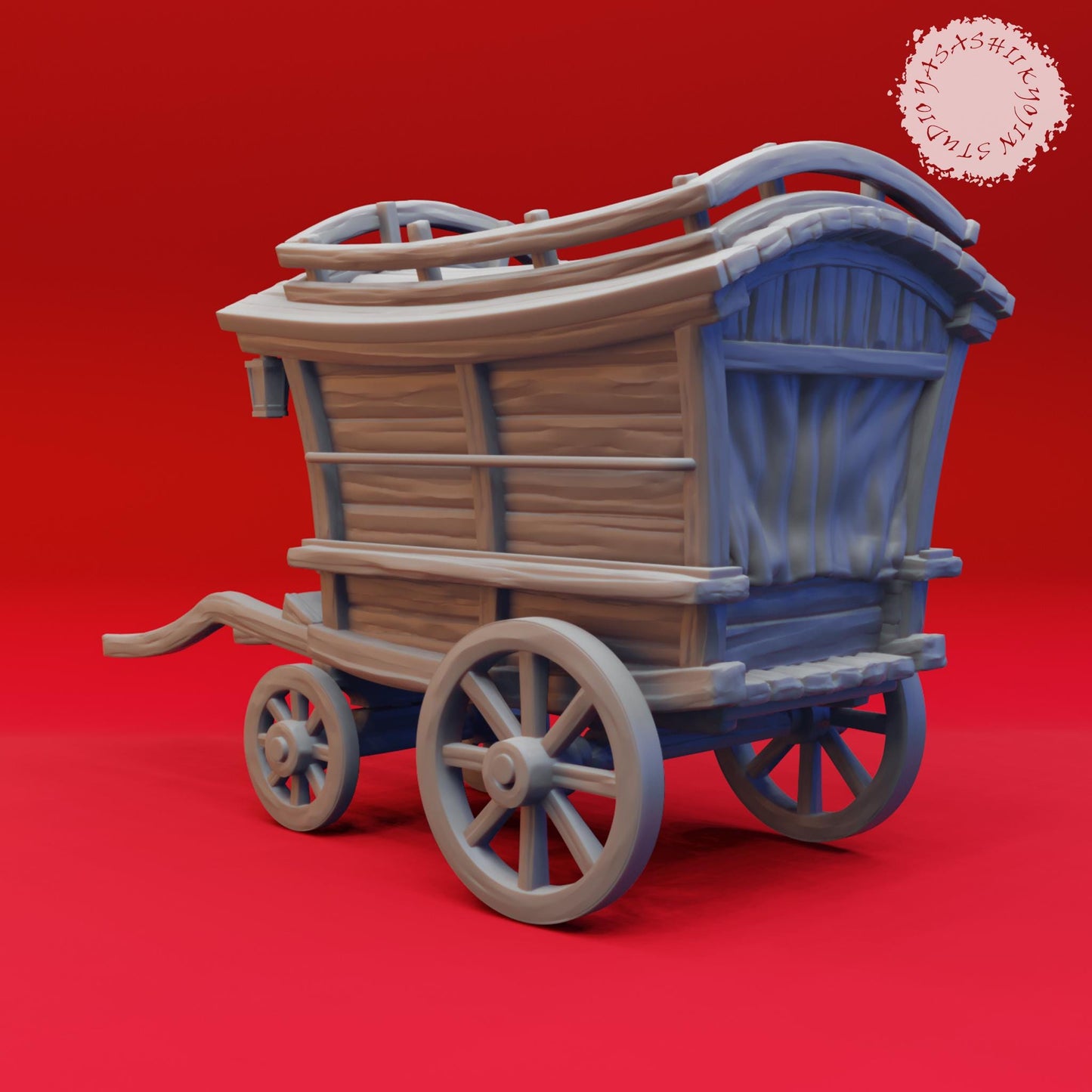 Mimic Wagon miniature by Yasashii Kyojin Studio