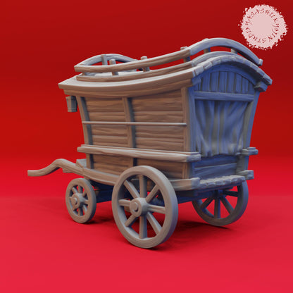 Mimic Wagon miniature by Yasashii Kyojin Studio