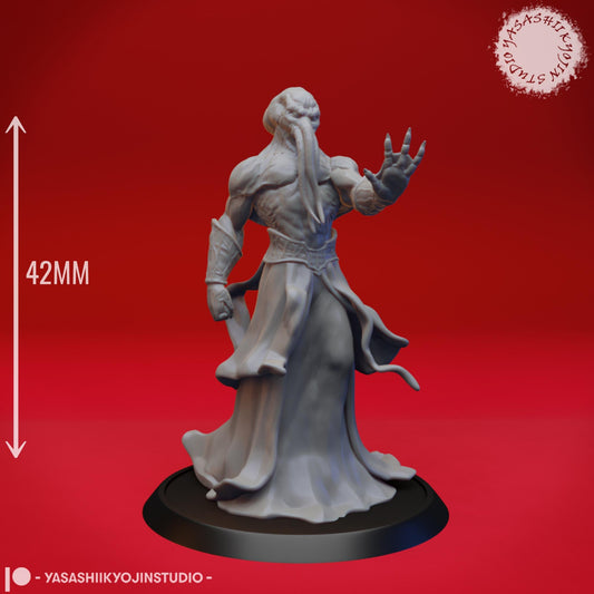 Mind Flayer miniature by Yasashii Kyojin Studio