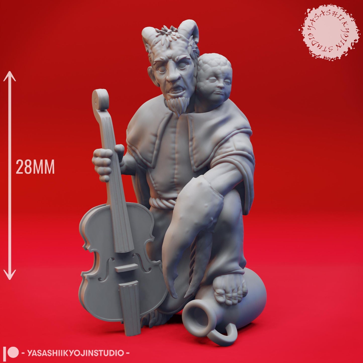 Mongrel Folk set 1 miniature by Yasashii Kyojin Studio