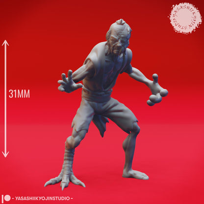 Mongrelfolk set 2 miniature by Yasashii Kyojin Studio
