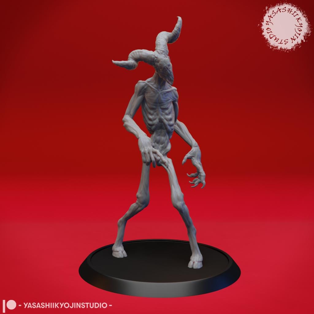 Nightwalker miniature by Yasashii Kyojin Studio