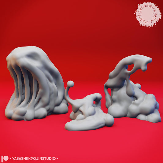 Ochre Jelly miniature by Yasashii Kyojin Studio