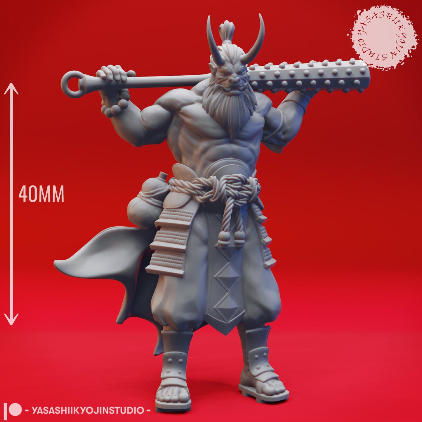 Oni miniature by Yasashii Kyojin Studio