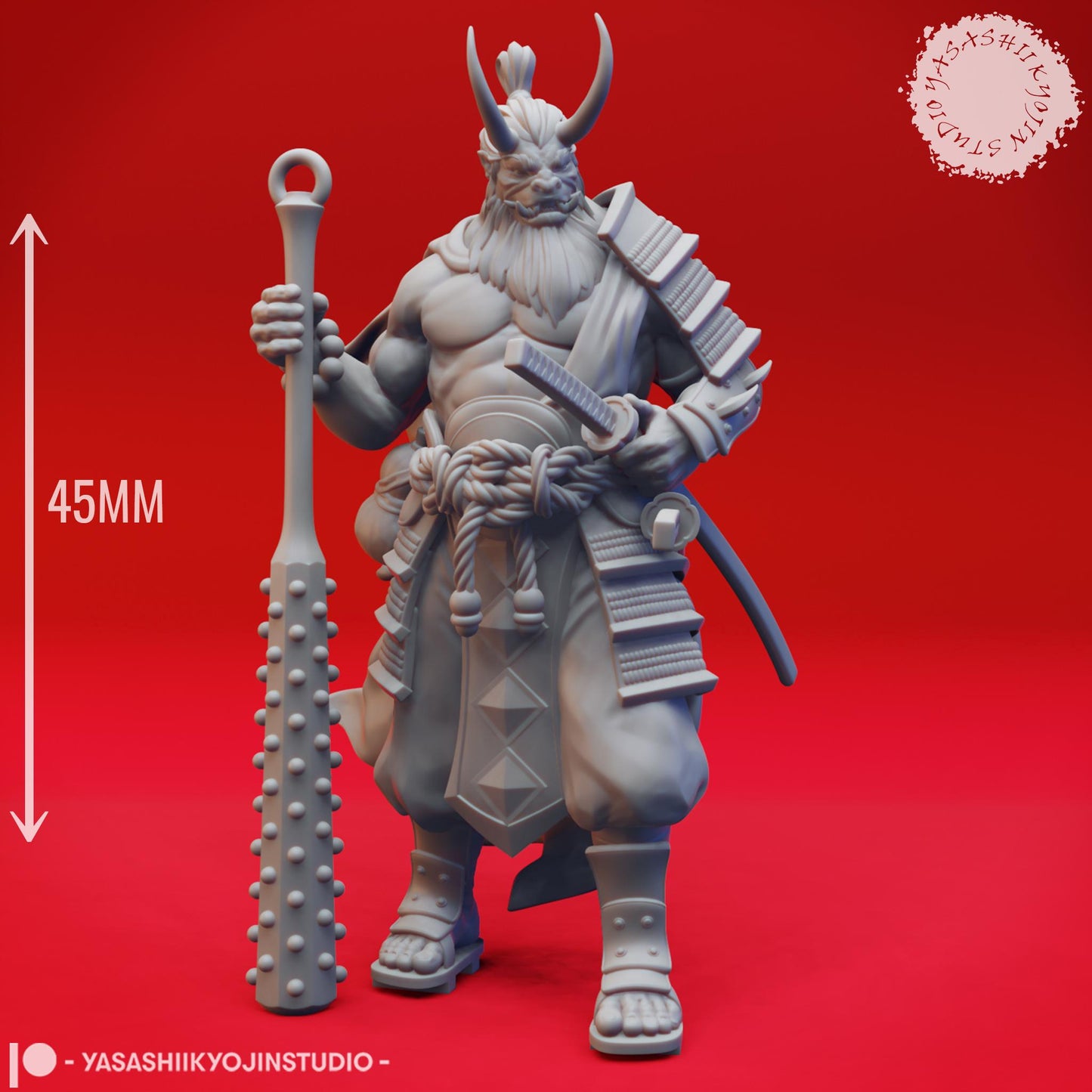 Oni miniature by Yasashii Kyojin Studio