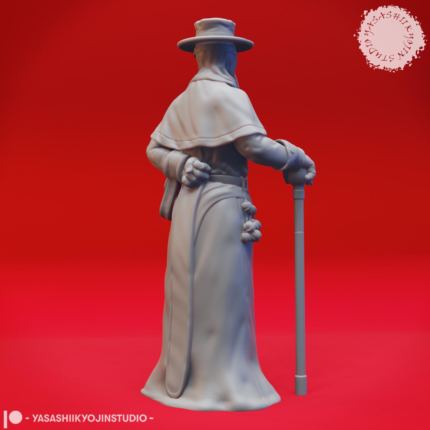 Plague Doctor miniature by Yasashii Kyojin Studio