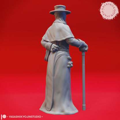 Plague Doctor miniature by Yasashii Kyojin Studio