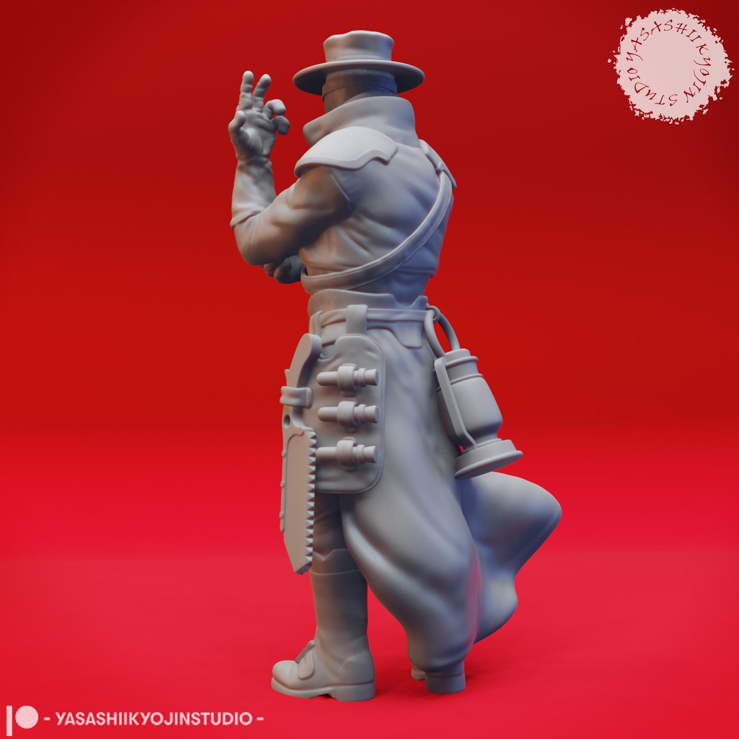 Plague Doctor miniature by Yasashii Kyojin Studio