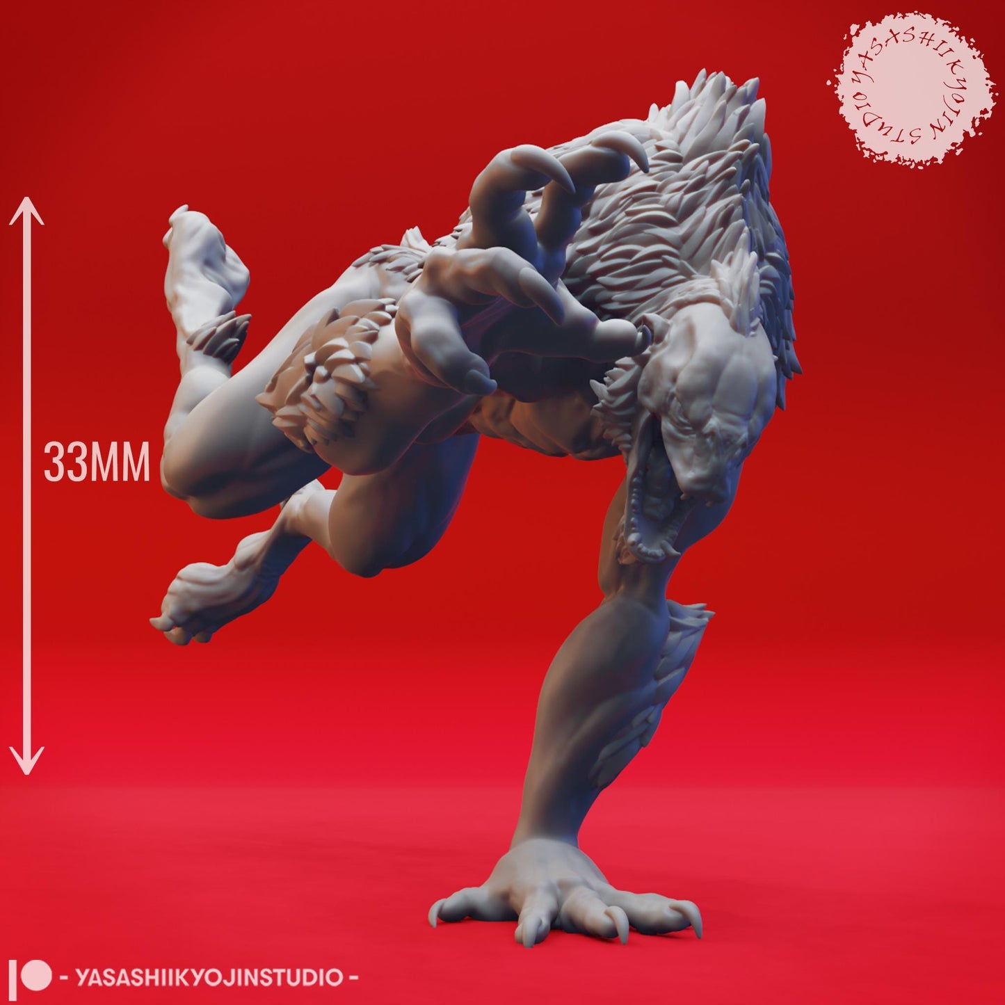 Quaggoth miniature by Yasashii Kyojin Studio