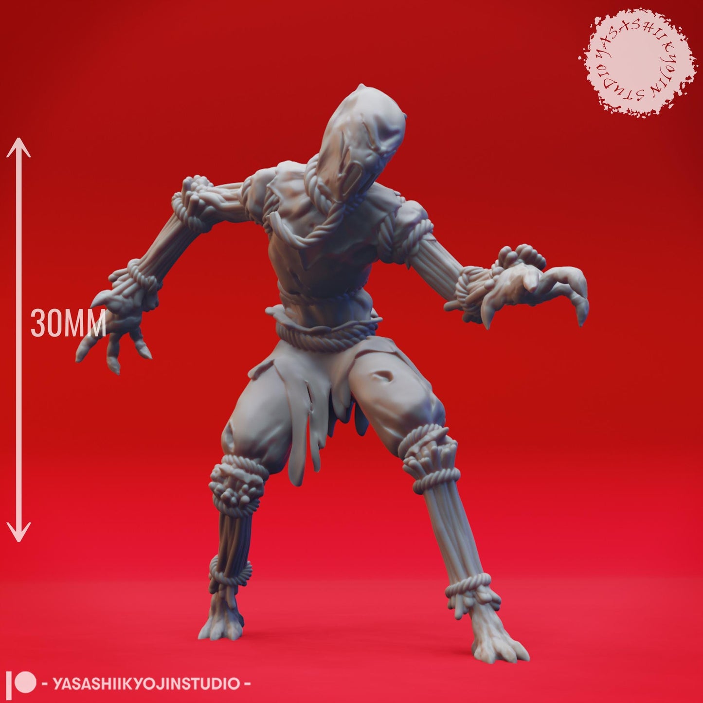 Scarecrow miniature by Yasashii Kyojin Studio