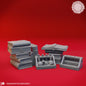 Book terrain miniature by Yasashii Kyojin Studio