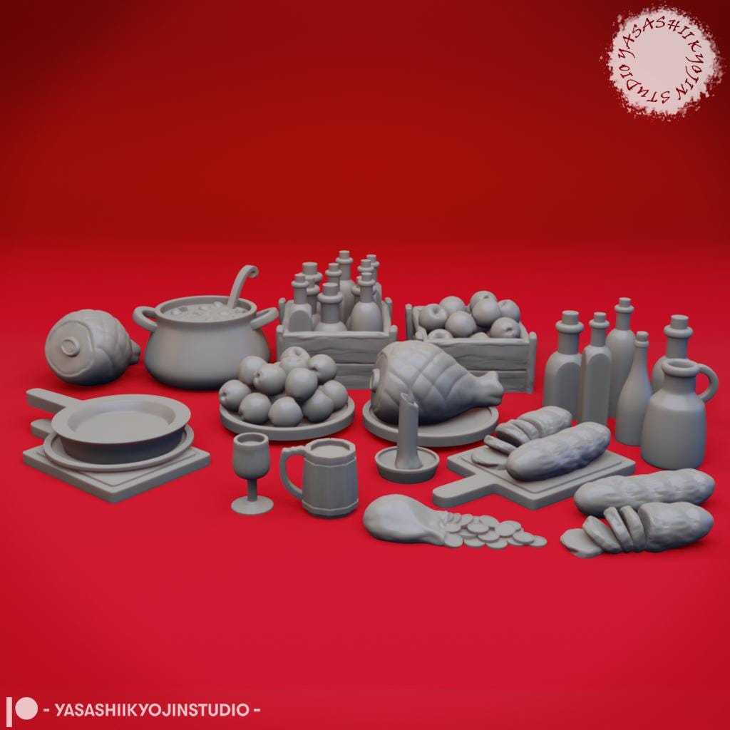 Tavern terrain miniature by Yasashii Kyojin Studio