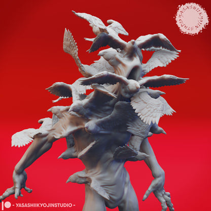 Shrike Fiend miniature by Yasashii Kyojin Studio