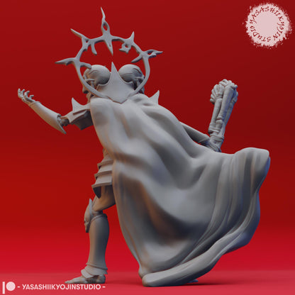 Skull Lord miniature by Yasashii Kyojin Studio