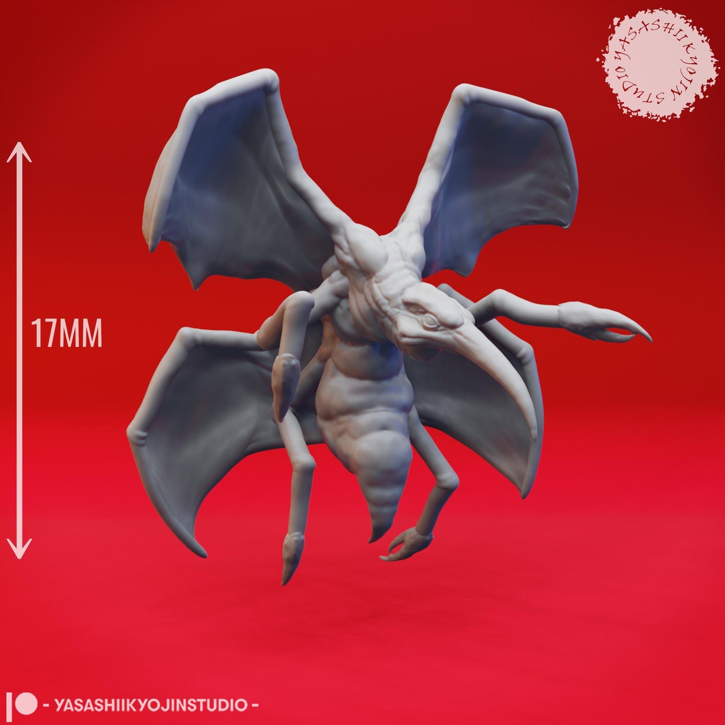 Stirge miniature by Yasashii Kyojin Studio
