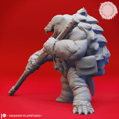 Tortle miniature by Yasashii Kyojin Studio