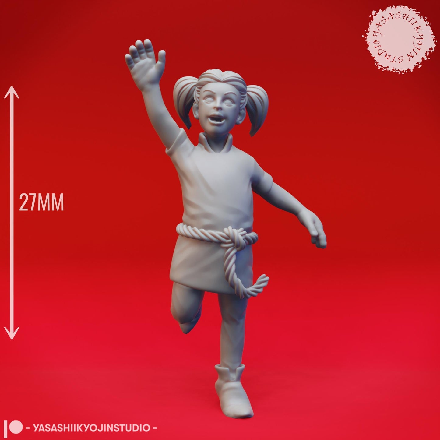 Townsfolk pack miniature by Yasashii Kyojin Studio