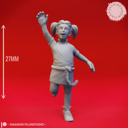 Townsfolk pack miniature by Yasashii Kyojin Studio