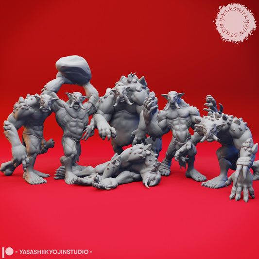 Troll miniature by Yasashii Kyojin Studio
