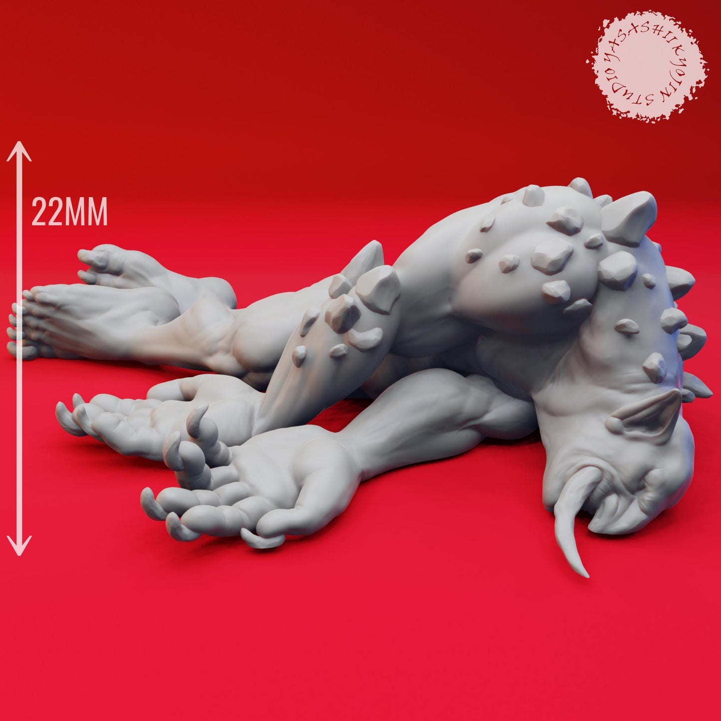 Troll miniature by Yasashii Kyojin Studio