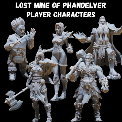 Lost Mine of Phandelver complete set 160 miniatures | 28mm | 32mm | DnD | Dungeons and Dragons