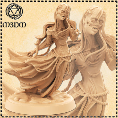 Necrotic Ghost Miniature by M3DM