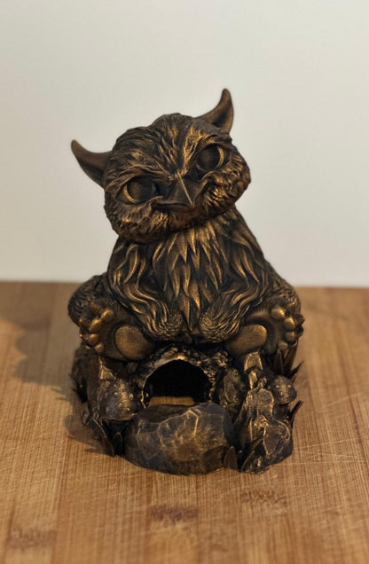 Baby Owlbear Dice Tower by Fates End