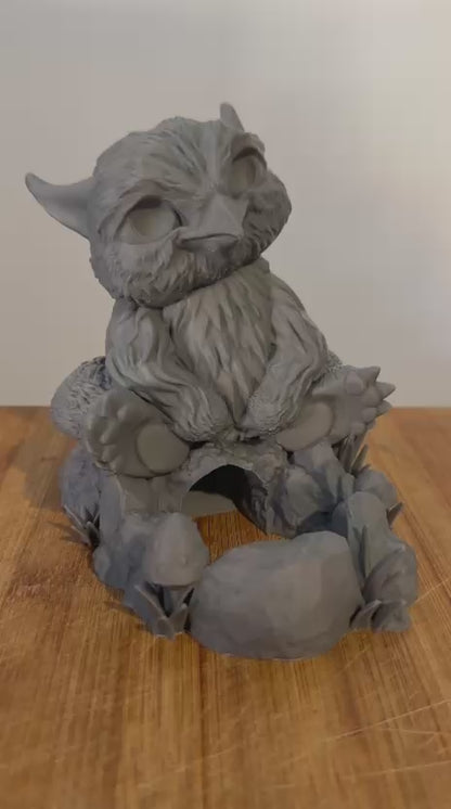 Baby Owlbear Dice Tower by Fates End