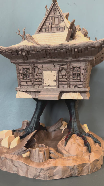 Baba Yaga Hut Dice Tower by Fates End